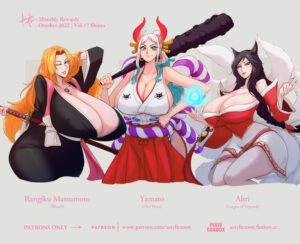 ahri-rule-–-cleavage,-ponytail,-gigantic-breasts