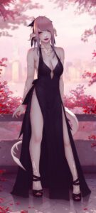 final-fantasy-rule-xxx-–-blue-eyes,-black-dress,-medium-breasts,-tail,-solo,-makeup