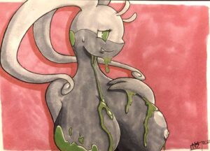 pokemon-hentai-–-nintendo,-green-eyes,-goodra,-female-only,-smile