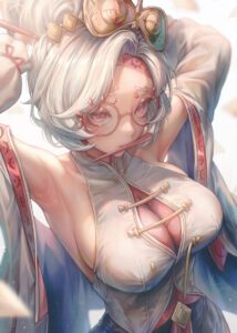 the-legend-of-zelda-hentai-art-–-female,-purah-(tears-of-the-kingdom),-breasts,-busty,-big-breasts,-purah,-red-eyes