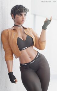 overwatch-game-porn-–-dark-skinned-female,-big-breasts,-muscular-female