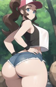 hilda-porn-hentai-–-fat-ass,-thick-thighs,-booty-shorts,-ai-generated,-thick,-brown-hair