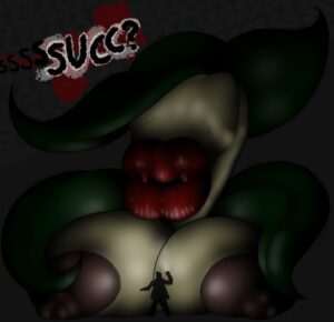 resident-evil-free-sex-art-–-leaf-arms,-hyper-lips,-glistening,-hyper-breasts,-leaf-hat,-hyper-nipples