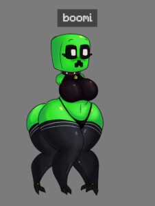 creeper-hentai-porn-–-ls,-big-breasts,-female-only,-no-sex,-thick-ass,-green-skin,-thick-thighs