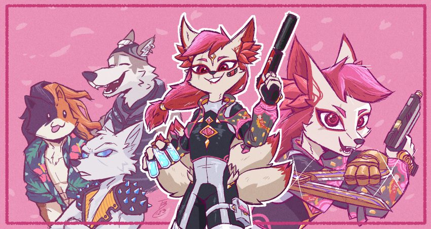 kimiko-sex-art,-volpez-sex-art,-wendell-sex-art-–-canine,-cheek-tuft,-holding-weapon,-red-eyes