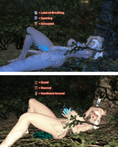 final-fantasy-game-porn-–-pleasure-face,-cev,-debuff,-looking-at-viewer,-exclamation-point,-masturbation,-fingering-self