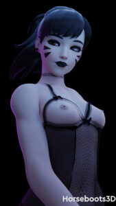overwatch-game-hentai-–-blender-(software),-goth,-lingerie,-exposed-breasts,-goth-girl,-d.va,-lace-choker