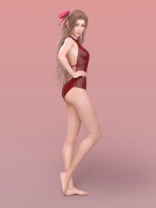 final-fantasy-free-sex-art-–-final-fantasy-vii,-pose,-green-eyes