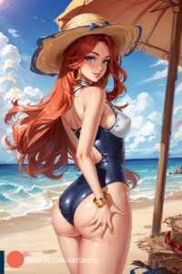 league-of-legends-rule-–-ai-generated,-pool-party-series,-miss-fortune,-blue-eyes,-red-hair,-stable-diffusion