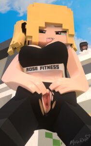minecraft-hentai-–-wet-pussy,-sisters,-tongue-out,-bisexual-(female),-looking-at-viewer