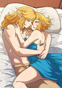 the-legend-of-zelda-rule-xxx-–-blonde-hair,-braid,-ls,-sleeping,-link,-closed-eyes,-smile