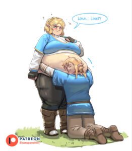 the-legend-of-zelda-rule-porn-–-female-focus,-zelda-(tears-of-the-kingdom),-ekusupanshon,-size-difference,-tears-of-the-kingdom