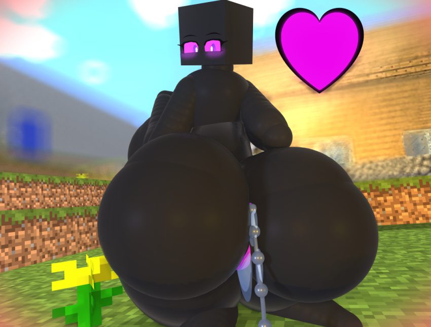 minecraft-hentai-art-–-anal-juice,-looking-back,-ass-focus,-purple-heart