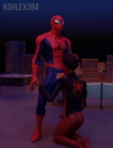 fortnite-game-hentai-–-kohlex,-spider-man:-across-the-spider-verse,-blowjob,-gay-blowjob,-spider-man