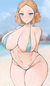 the-legend-of-zelda-hentai-xxx-–-thighs,-bikini,-thick-thighs,-pointy-ears,-alternate-breast-size,-barely-clothed