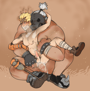 overwatch-free-sex-art-–-stomach-bulge,-age-difference,-roadhog,-cum