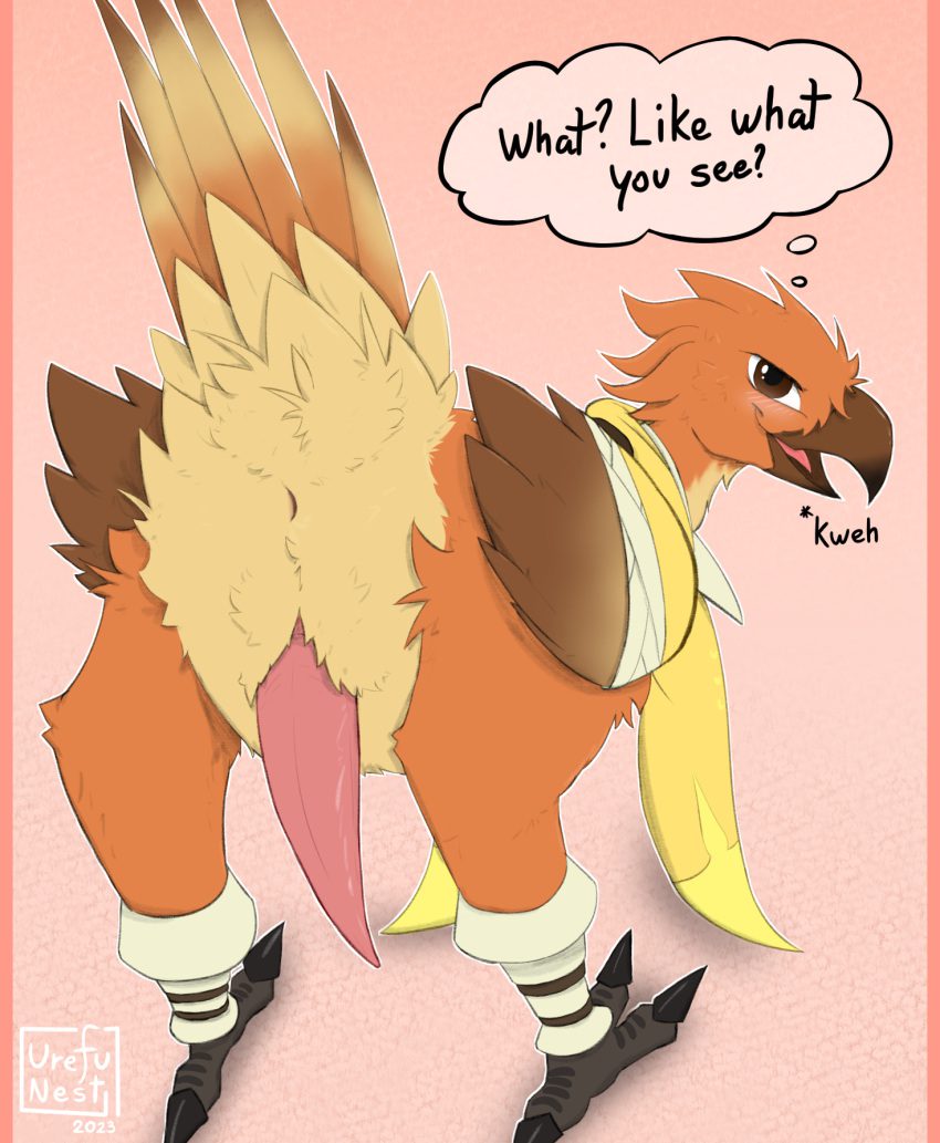final-fantasy-game-hentai-–-chocobo,-avian-butt,-avian,-hi-res,-male,-penis