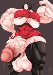 resident-evil-porn-–-brown-hair,-hyper,-gigantic-testicles,-flexing