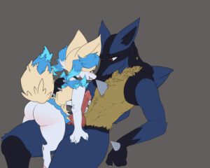 pokemon-xxx-art-–-blush,-erection,-tuft,-muscle-tone,-intimate,-claws,-colored