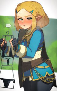 the-legend-of-zelda-rule-xxx-–-nintendo,-tears-of-the-kingdom,-thighs,-embarrassed,-blonde-hair