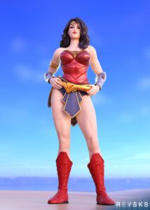 fortnite-sex-art-–-superhero,-light-skin,-curvy,-waist,-thick-thighs,-amazon,-hero