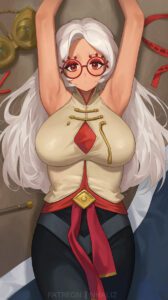 the-legend-of-zelda-rule-xxx-–-hair-down,-breasts,-looking-at-viewer,-glasses