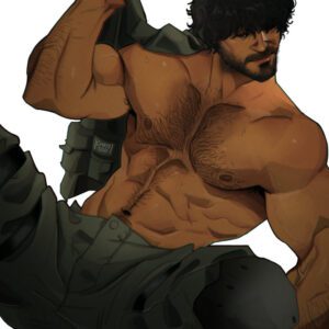 resident-evil-rule-–-hairy-chest,-hi-res,-bara,-chris-sdd,-clothing,-barazoku,-muscular