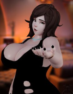 mei-xxx-art-–-cleavage,-cleavage-overflow,-thick,-thick-thighs,-overflowing-breasts