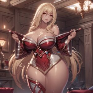 league-of-legends-porn-hentai-–-dress,-ai-generated,-cixf,-blonde-hair,-ahri,-red-dress