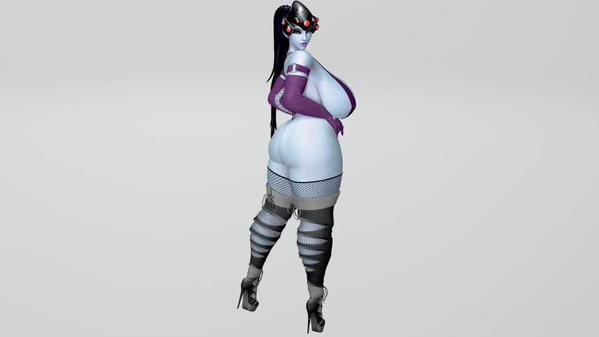 overwatch-rule-–-presenting,-large-breasts,-armwear,-back-view