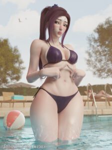 league-of-legends-hentai-–-pool,-fully-clothed,-female-focus