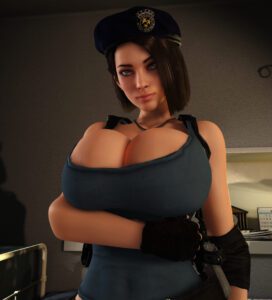 resident-evil-rule-–-cleavage,-capcom,-clothed-female