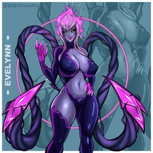 league-of-legends-game-porn-–-hand-on-hip,-evelynn,-seductive,-huge-breasts