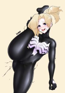 overwatch-hentai-art-–-inou-(artist),-venom,-living-clothes,-marvel,-blue-eyes