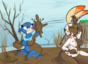 pokemon-hentai-–-swamp,-paldea,-generation-kemon,-popplio,-mud-fight