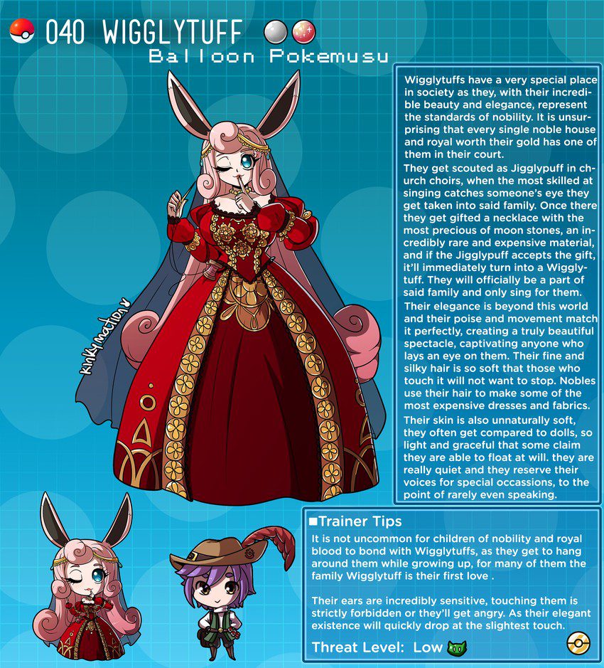 pokemon-rule-–-pokemon-girl-encyclopedia,-pink-hair,-generation-kemon,-pokemorph,-nintendo,-pokemusu,-dress