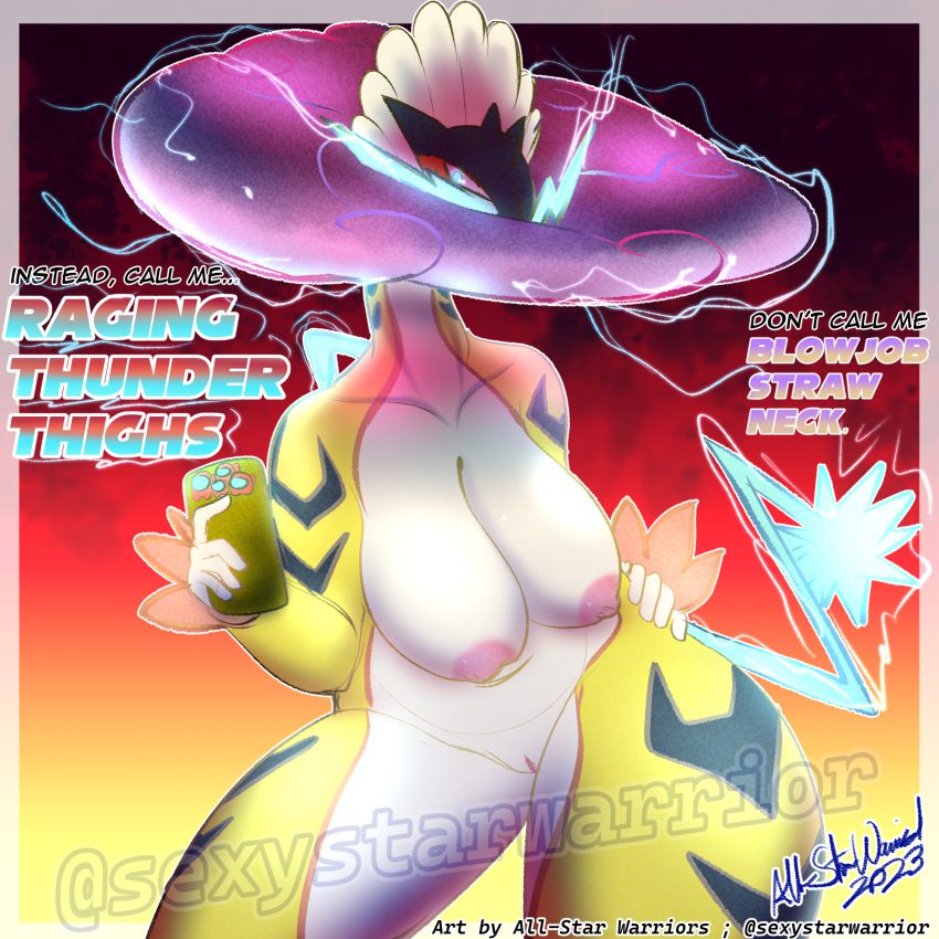 pokemon-rule-xxx-–-pokemon-(species),-hand-on-hip,-signature,-electricity