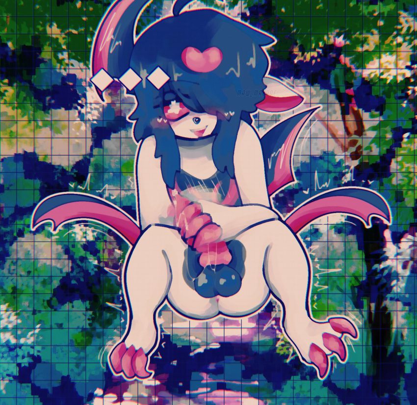 pokemon-hentai-art-–-absol,-masturbation,-dominant-male,-toes-curled,-tongue-out