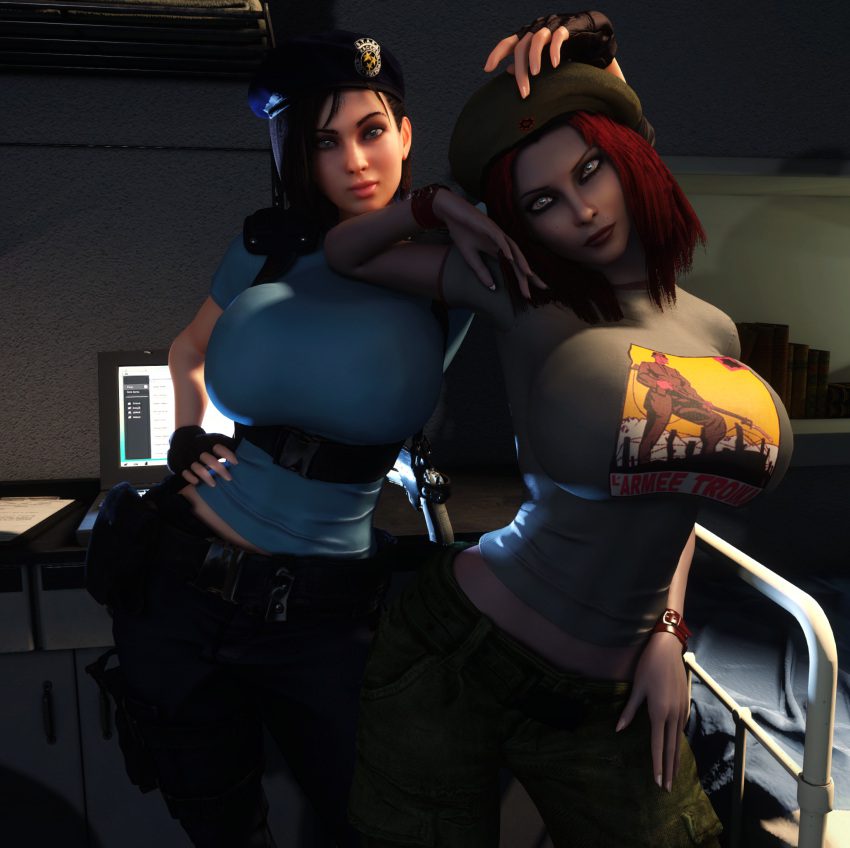 resident-evil-hot-hentai-–-damsel-(vtmb),-upper-body,-thick-thighs,-athletic-female,-jill-valentine-(sasha-zotova),-big-breasts