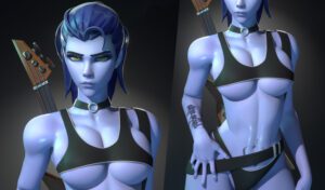 overwatch-game-porn-–-big-breasts,-female-only,-cleavage,-tattoo,-guitar