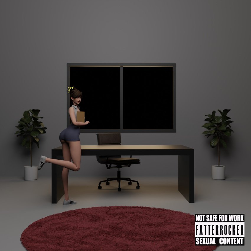 overwatch-rule-porn-–-legs,-choker,-short-skirt,-shoes,-brown-eyes