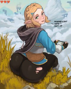 the-legend-of-zelda-hentai-porn-–-torn-pants,-ass-focus,-arachnart