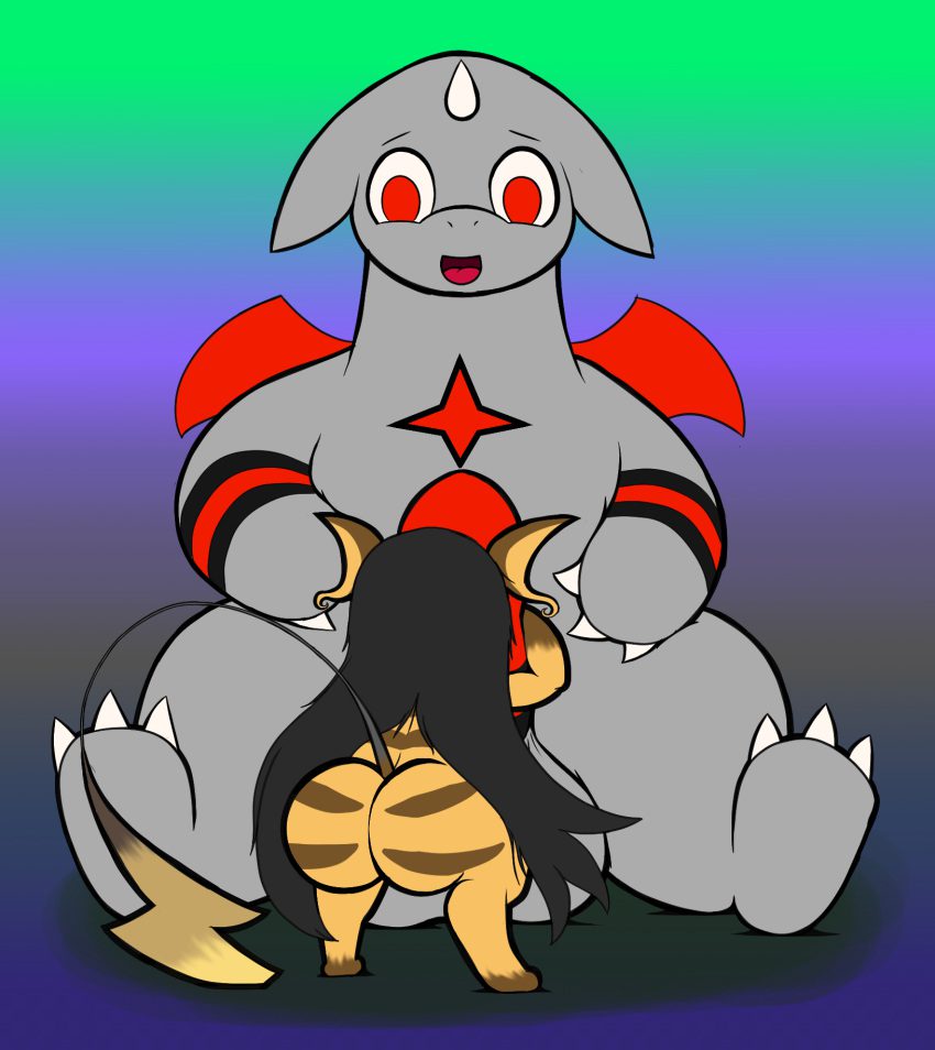 pokemon-rule-–-ass,-long-hair,-simple-background,-spread-legs,-hi-res,-pokemon-(species),-dragonite