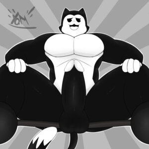 meowscles-game-hentai,-toonmeowscles-game-hentai-–-,-humanoid-penis,-black-fur,-erection,-white-body