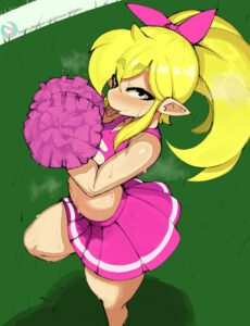 the-legend-of-zelda-hot-hentai-–-tongue,-eyebrows-visible-through-hair,-pom-poms,-male-only,-cheerleader-uniform,-blonde-hair