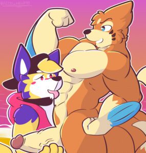 pokemon-free-sex-art-–-coyote,-penis,-biceps,-nintendo,-genitals,-anthro
