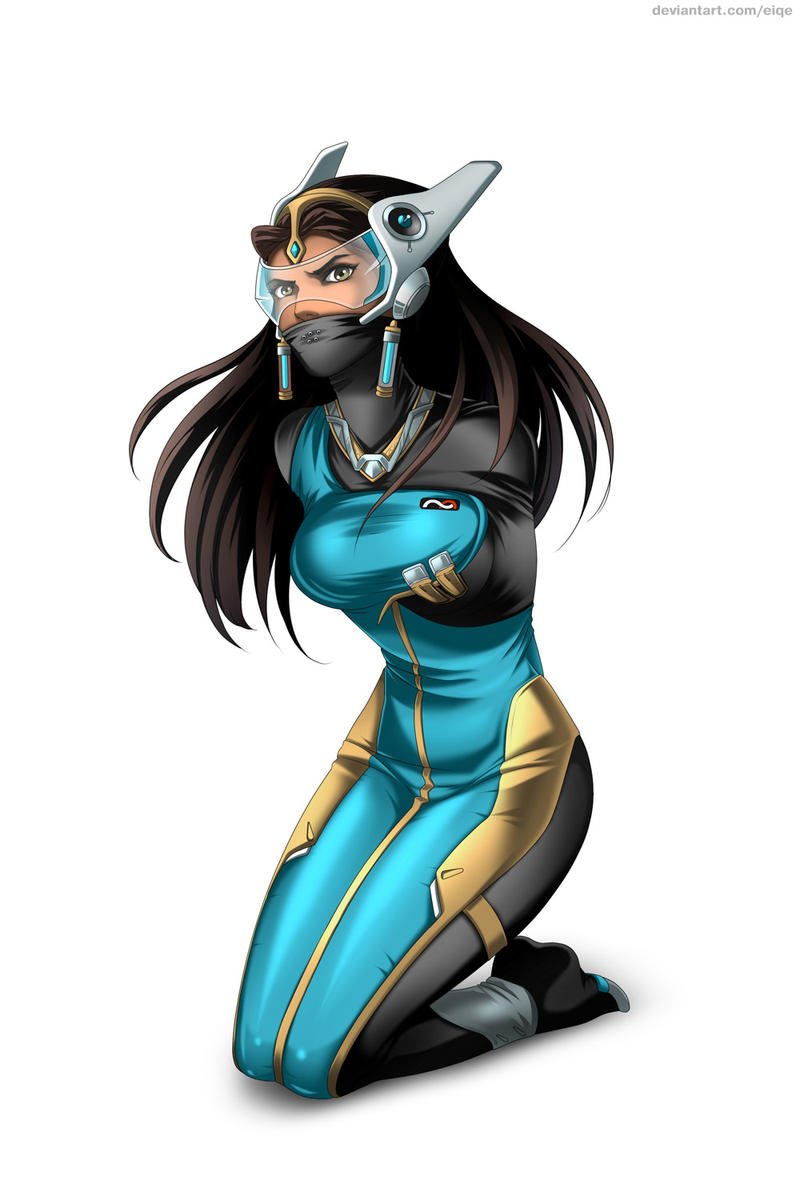 overwatch-rule-–-kneeling,-symmetra,-tied-and-gagged,-brown-eyes