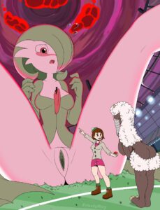 gloria-hentai-art-–-generation-kemon,-blush,-wooloo,-frosty-roy,-spread-legs,-gardevoir,-pokémon-(species)
