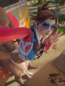 overwatch-sex-art-–-textless-version,-blurry-background,-bottomless,-light-skin,-looking-pleasured,-completely-nude-male