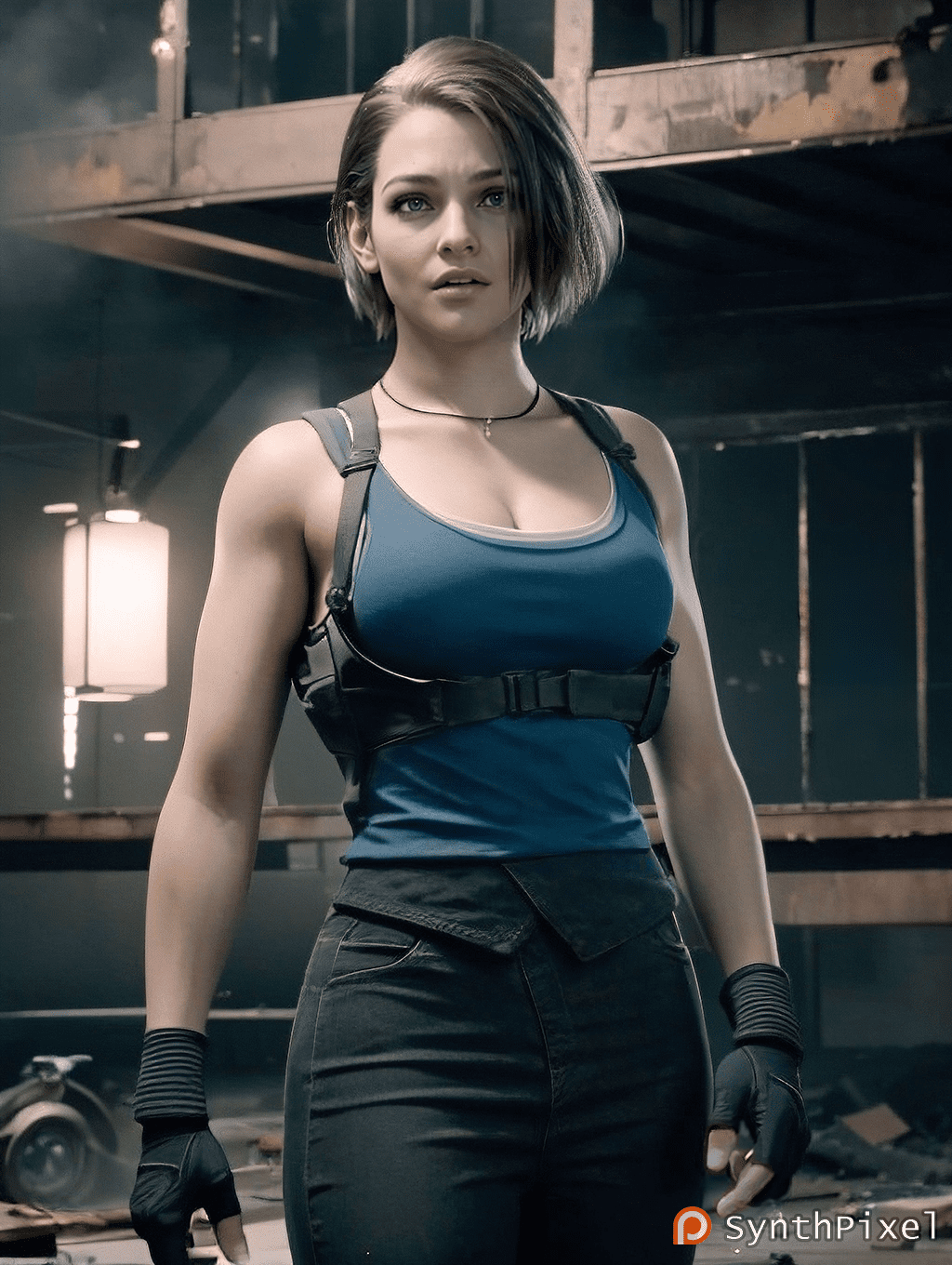 resident-evil-xxx-art-–-blue-eyes,-stable-diffusion,-clothed,-belly-button,-cleavage,-perfect-body,-concerned